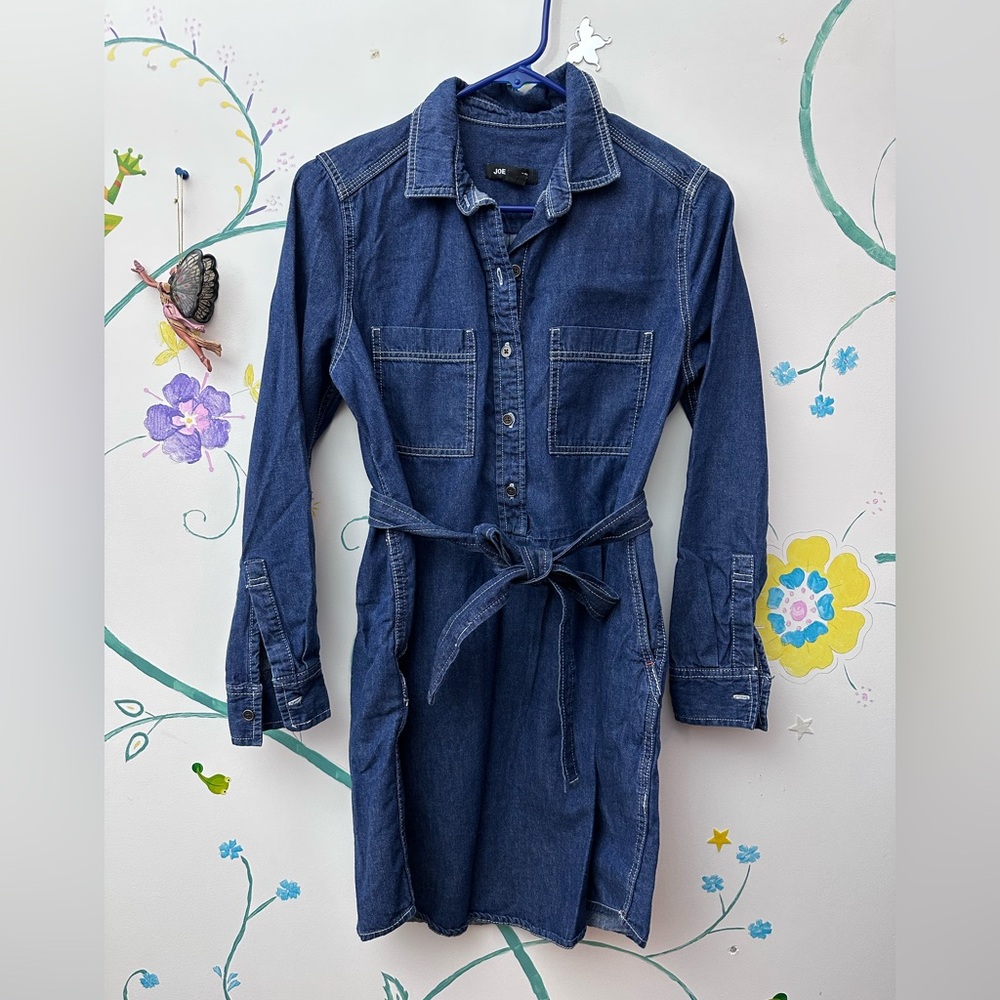 Joe Fresh Denim Shirt Dress